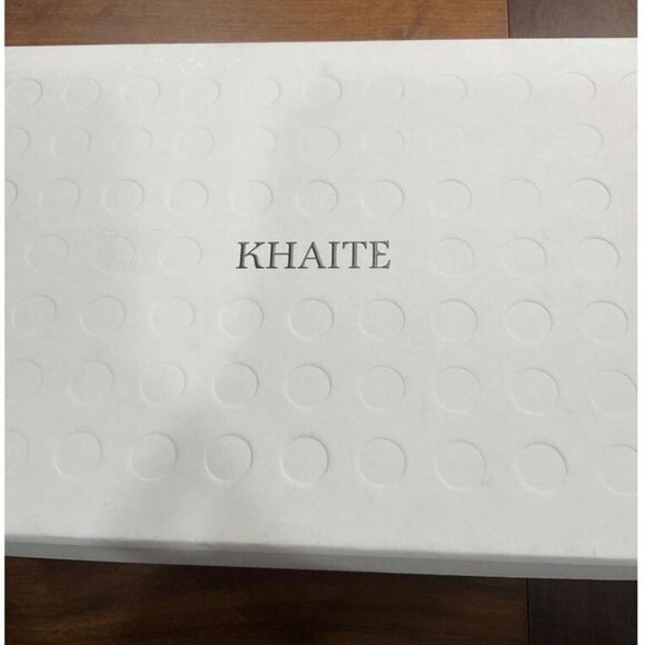 Khaite Women's Black and Cream Sandals - Picture 5 of 5